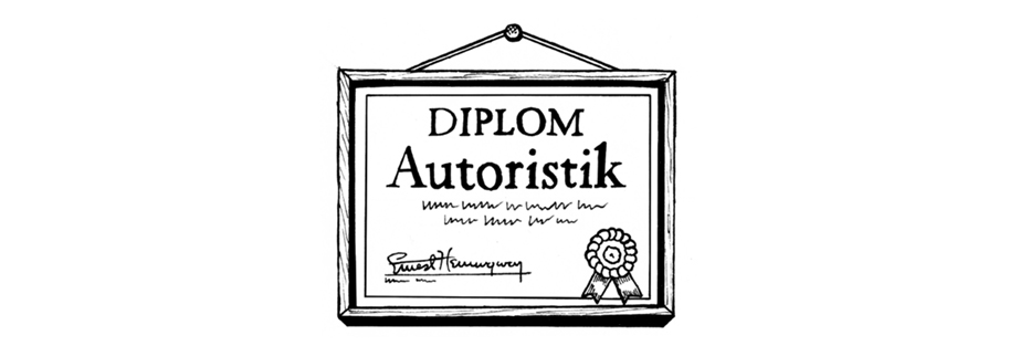 Maximilian Wust - Diplom für Autoristik