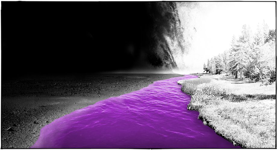Bild: Der tote Fluss